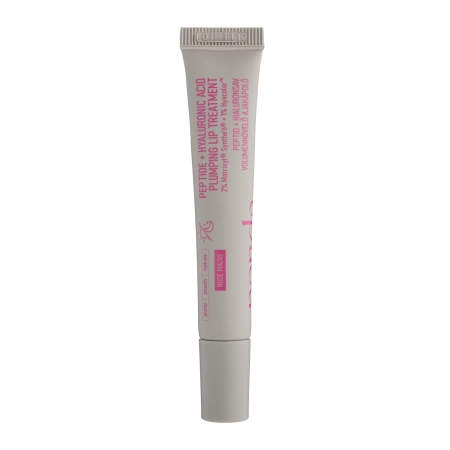 Nerds. - Peptide + Hyaluronic Acid Plumping Lip Treatment NUDE MAUVE - 2% Matrixyl Synthe'6 + 1% Hyacolor - Peptidové sérum na pery s kyselinou hyalurónovou v odtieni Nude Mauve - 10ml