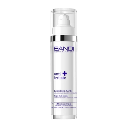 Bandi - Medical Expert - Anti Irritate - Light SOS Cream - Ľahký SOS krém posilňujúci hydrolipidovú bariéru - 50ml