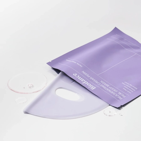 Biodance - Rejuvenating Caviar PDRN Real Deep Mask - Kolagénová nočná plátienková maska s PDRN - 1ks/34g