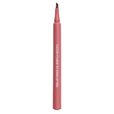 GOSH - Here To Stain Lip Pen - Dlhotrvajúca ceruzka na pery v pere - 008 Ruby Stain - 1ml