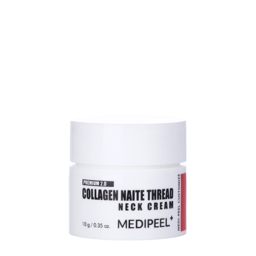 Medi-Peel - Premium Naite Thread Neck Cream 2.0 - Krém pre starostlivosť o pokožku krku - MINI - 10ml
