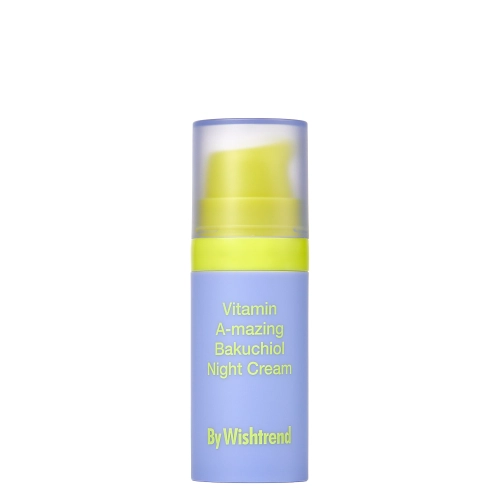 By Wishtrend - Vitamin A-mazing Bakuchiol Night Cream Mini - Nočný krém na tvár s vitamínom A a bakuchiolom - 10g