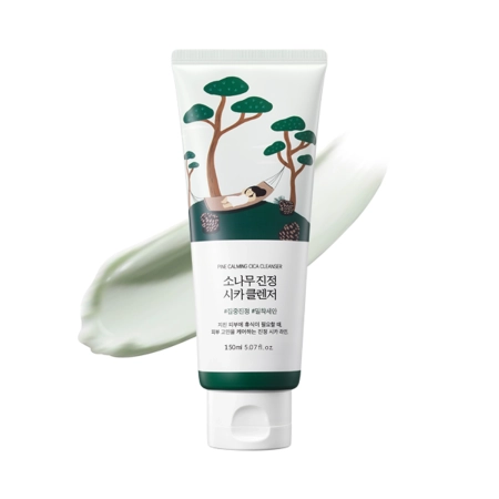 Round Lab - Pine Calming Cica Cleanser - Čistiaci gél na tvár - 150 ml
