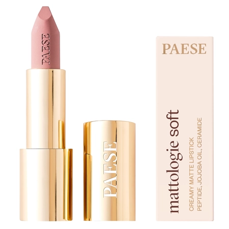 Paese - Pomadka Mattologie Soft - Pink Suede - Matný rúž na pery - 114 - 4,3g