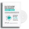 APLB - Glutathione Niacinamide Sheet Mask - Rozjasňujúca plátienková maska - 1ks/25ml