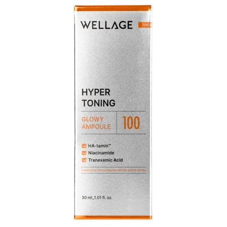 WELLAGE - Hyper Toning Glowy Ampoule - Rozjasňujúco-tonizujúce sérum na tvár - 30ml