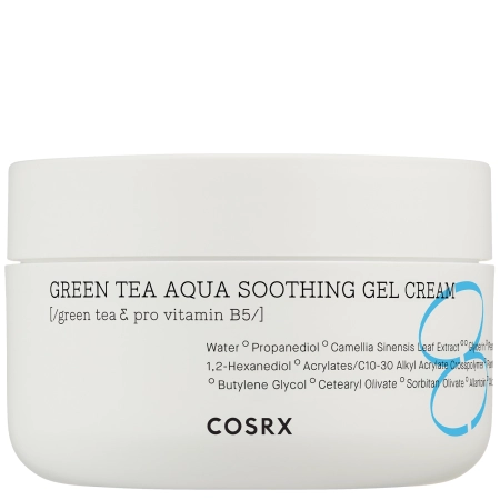 COSRX - Hydrium Green Tea Aqua Soothing Gel Cream - Upokojujúci krém s extraktom zo zeleného čaju - 50ml