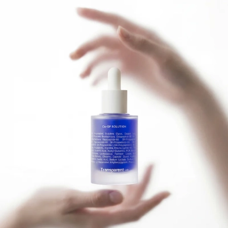 Transparent Lab - Cu-GF Solution – Sérum proti vráskam s peptidom medi 1% a rastovými faktormi 5% - 30 ml