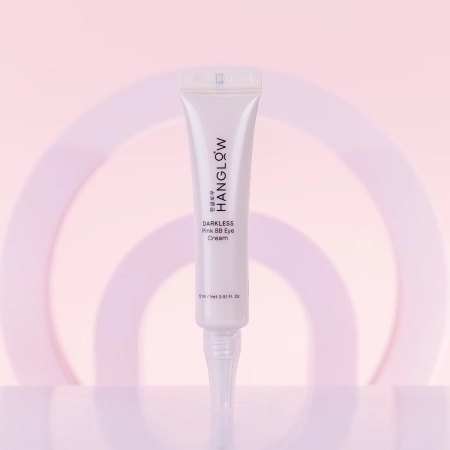 HanGlow - Darkless - Pink BB Eye Cream - Krémový korektor pod oči - 15ml