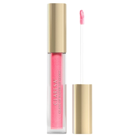 Claresa - Glass Of Water Lip Gloss - Lesk na pery s efektom glazúry - Pink Tonic - 03 - 2 g