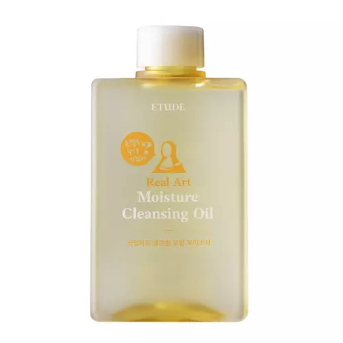 Etude House - Real Art Cleansing Oil Moisture - Odličovací čistiaci olej na tvár a oči - 185ml