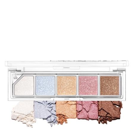 Unleashia - Mood Shower Face Palette - NO.101 Ballerino - Paletka očných tieňov - 4g