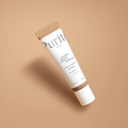  Purito Seoul - Wonder Releaf Centella BB Cream SPF 30 PA+++ #27 Sand Beige - BB krém s pupočníkom ázijským - 30ml