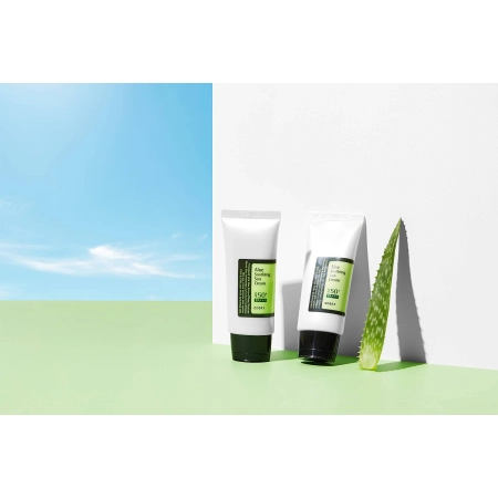 COSRX - Aloe Soothing Sun Cream SPF 50+/PA+++ - Hydratačný krém s ochranným UV faktorom - 50ml