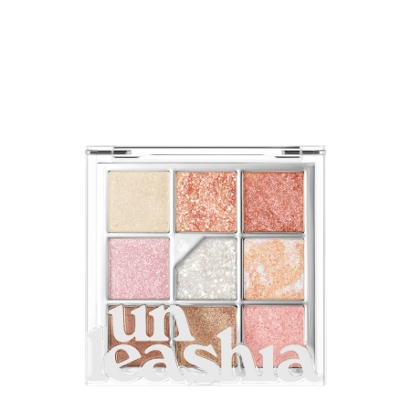 Unleashia - Glitterpedia Eye Palette - Paleta vegánskych očných tieňov - 1 All of Glitter - 6,6g