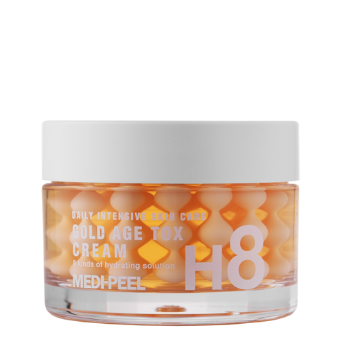 Medi-Peel - Gold Age Tox H8 Cream - Krém proti vráskam v kapsuliach s extraktom z hodvábu - 50 ml