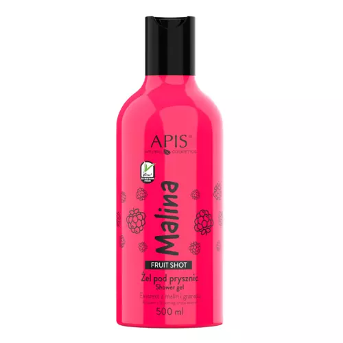 Apis - Fruit Shot - Malinový sprchový gél - 500ml