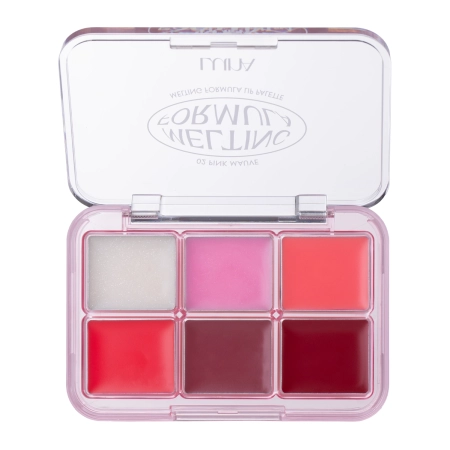 LUNA - Melting Formula Lip Palette - 02 Pink Mauve - Paleta leskov na pery - 10,2 g