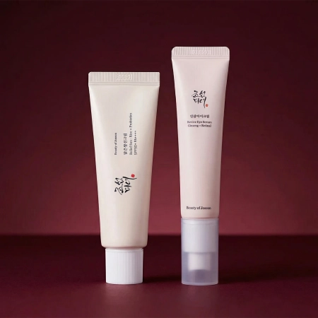 Beauty of Joseon - Sada Radiant Day Set - Očné sérum proti vráskam - 30 ml + Ľahký SPF 50+ krém - 50 ml