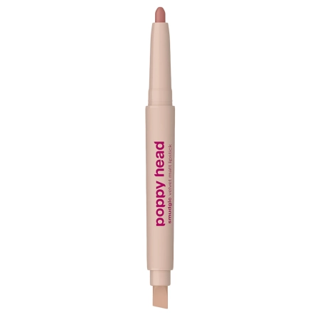 Poppy Head - Smudgic Velvet Matt Lipstick - Matný rúž na pery v tyčinke - 05 Soft Enchant - 0,85g