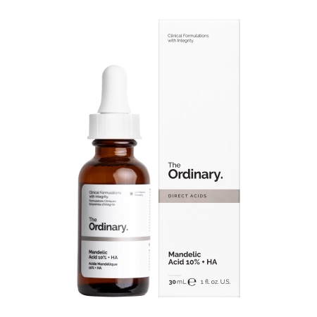 The Ordinary - Mandelic Acid 10% + HA - Peeling s 10 % kyselinou mandľovou a kyselinou hyalurónovou - 30 ml