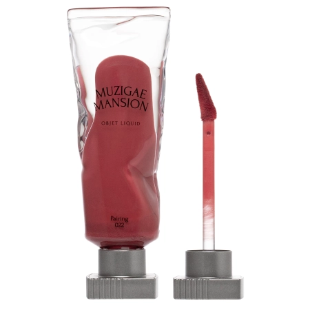 Muzigae Mansion - Objet Liquid - Dlhotrvácny tekutý rúž na pery - #022 Pairing - 6g