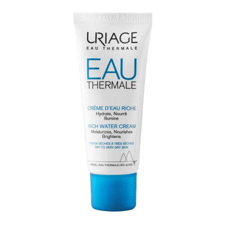Uriage - Eau Thermale Rich Water Cream - Bohatý, aktívne hydratačný krém - 40 ml