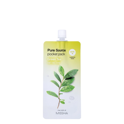 Missha - Pure Source Pocket Pack - Green Tea - Hydratačná maska na tvár - 10ml