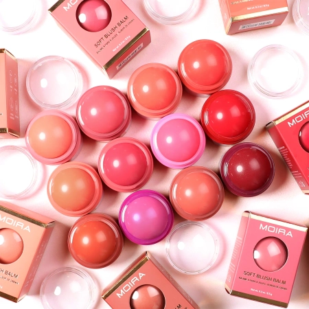Moira - Soft Blush Balm - Krémová lícenka - 002 Sweet On You - 8,5g