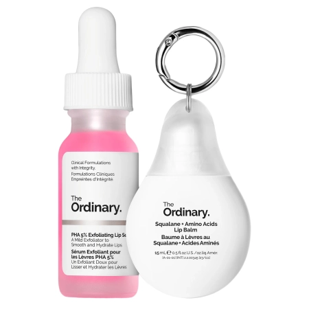 The Ordinary - The Soft Lips Set - Sada pre starostlivosť o pery - Sérum 15ml + Balzam na pery 15ml
