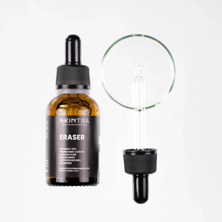 SkinTra - Eraser - Sérum proti sfarbeniam s 10% vitamínom C - 30 ml 