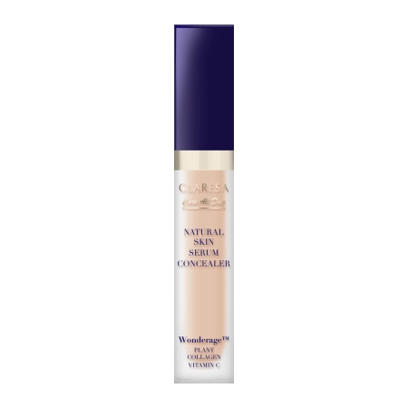 Claresa - Natural Skin Serum Concealer - Korektor-sérum s prirodzeným efektom - 1W Light Warm - 7ml