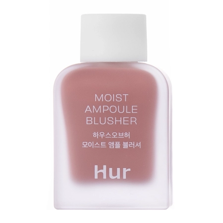 House of Hur - Moist Ampoule Blusher - Rose Brown - Hydratačná tekutá lícenka - Mini - 10ml