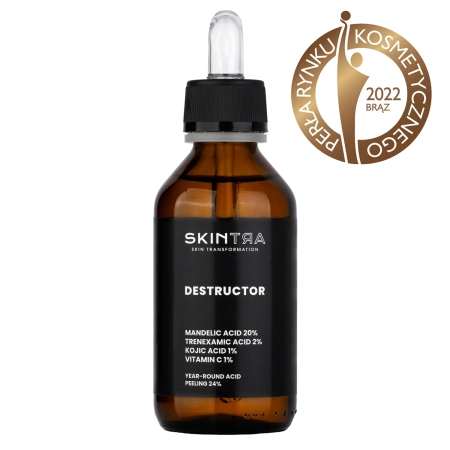 SkinTra - Destructor - Celoročný kyselinový peeling 24% - 100ml