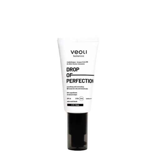 Veoli Botanica - Drop Of Perfection - 2.5 N - Beige - Vyhladzujúci a krycí BB krém - 30 ml