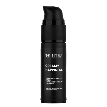 SkinTra - Creamy Happiness - Emulzia s retinalom 0,1% v cyklodextrínoch - 30ml