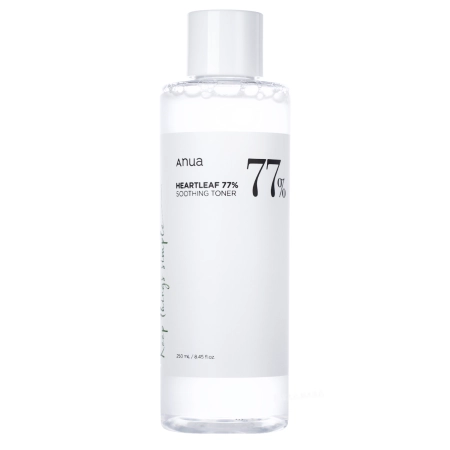 Anua - Heartleaf 77% Soothing Toner - Upokojujúce tonikum na tvár - 250ml