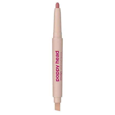 Poppy Head - Smudgic Velvet Matt Lipstick - Matný rúž na pery v tyčinke - 06 Charm Whisper - 0,85g