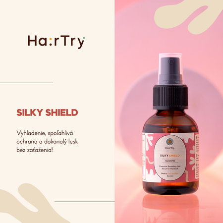 HairTry - Silky Shield - Ochranné vyhladzujúce sérum na končeky vlasov - 50ml