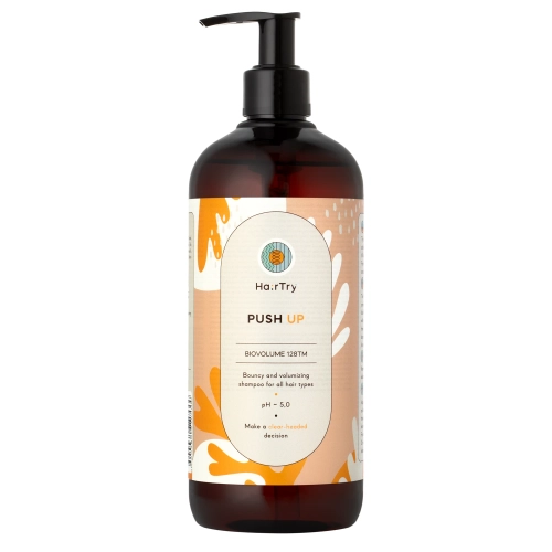 HairTry - Push Up - Šampón pre pružnosť a objem vlasov - 500 ml