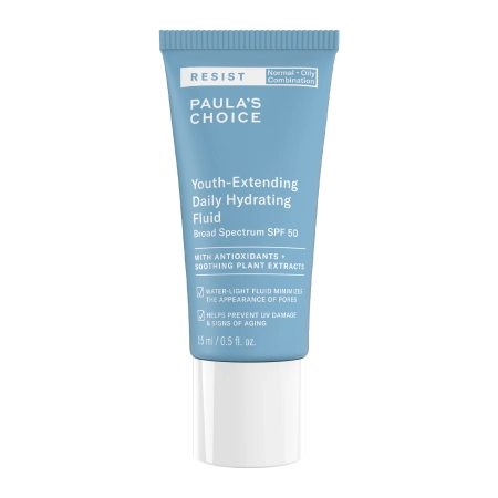 Paula's Choice - Resist - Youth-Extending Daily Hydrating Fluid SPF 50 - Hydratačná emulzia s ochranným faktorom SPF 50 - 15 ml