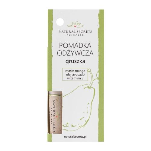 Natural Secrets - Ochranný balzam na pery - Hruška - 3,5g