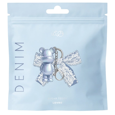 LOVRO - Denim Sugar Teddy Shimmer Lipgloss - Lesk na pery s trblietkami - 02 Bow Drop - 1,4g