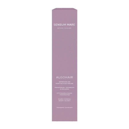 Sensum Mare - Algohair - Refreshing and Puryfing Scalp Peeling - Kyselinovo - enzymatický peeling pokožky hlavy - 150 ml