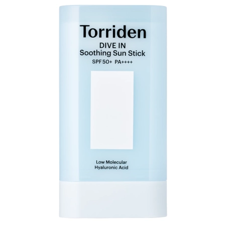 Torriden - Dive-In Soothing Sun Stick SPF 50+ PA++++ - Upokojujúci krém s SPF filtrom v tyčinke - 19g