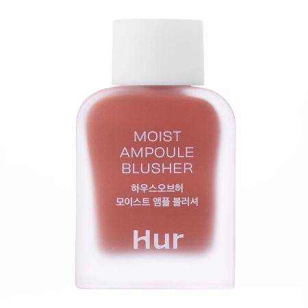 House of Hur - Moist Ampoule Blusher - Peach Coral - Hydratačná tekutá lícenka - Mini - 10ml