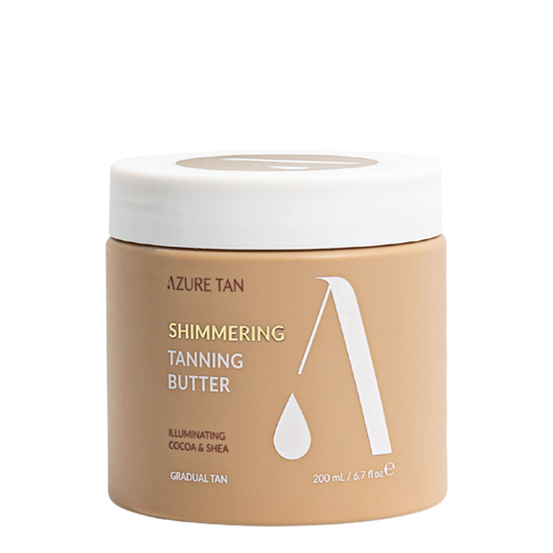 Azure Tan - Shimmering Tanning Butter - Rozjasňujúce telové maslo pre postupné opálenie - 200 ml