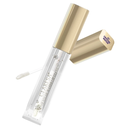 Claresa - Glass Of Water Lip Gloss - Lesk na pery s efektom glazúry - Crystal Water - 01 - 2 g