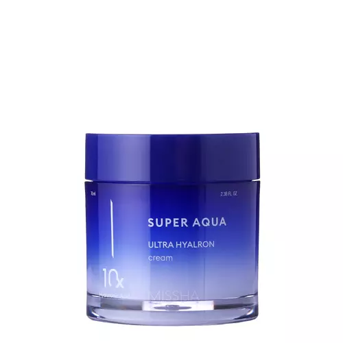 Missha - Super Aqua - Ultra Hyalron Cream - Hydratačný pleťový krém - 70ml
