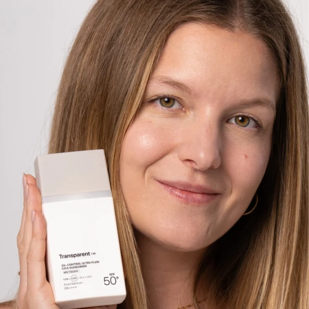Transparent Lab - Oil Control Ultra Fluid Cica Sunscreen - Zmatňujúci krém SPF50+ - 100ml